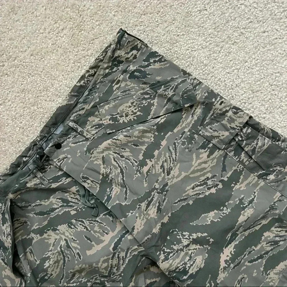 USAF Cold Weather Tiger Stripe Camouflage Trousers Pant XL Long SPM1C1-08-D-1041 - Picture 8 of 16